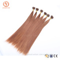 No Shedding And No Tangle Hair Human Hair Products Natural Brown U-Tip Pre-Bonded Hair Extensions
